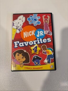Nickelodeon Nick Jr. Favorites 4 DVD - Red, Orange, Blue
